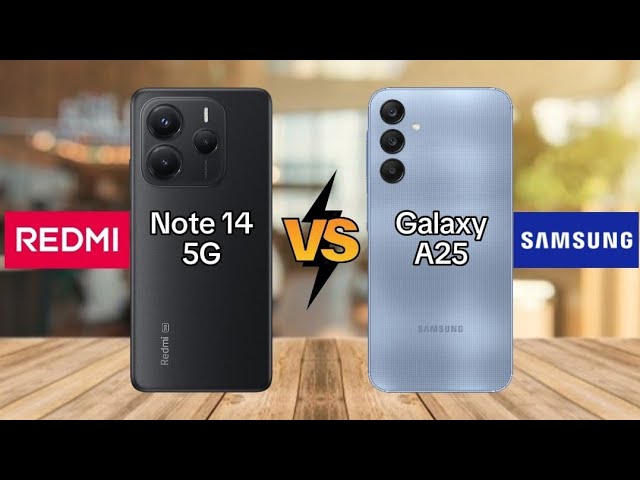 Redmi Note 14 5G & Samsung Galaxy A25 5G: Mana yang Bagus?