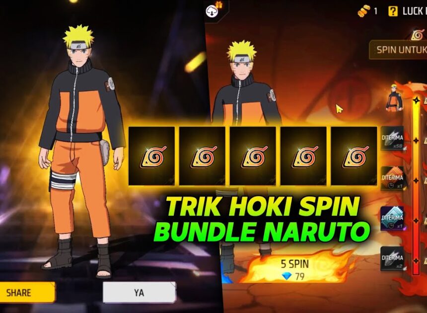 Trik Jitu Spin Bundle Naruto untuk Unlock Karakter Ikonik di Free Fire